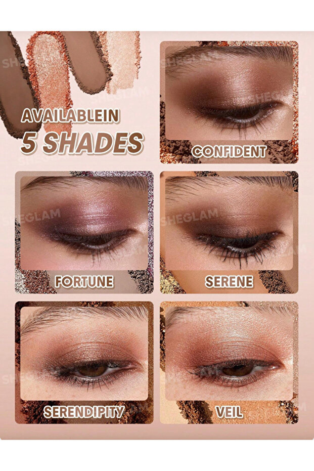 Essential Square Eyeshadow Quad - 6