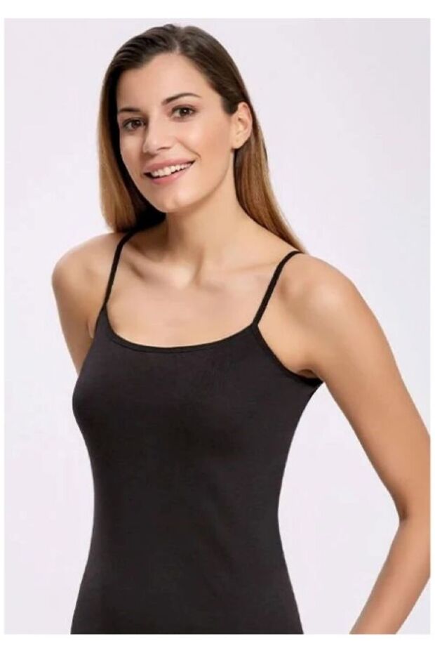 Tutku 135 Colorful 6-Piece Thin Strap Women's Tank Top