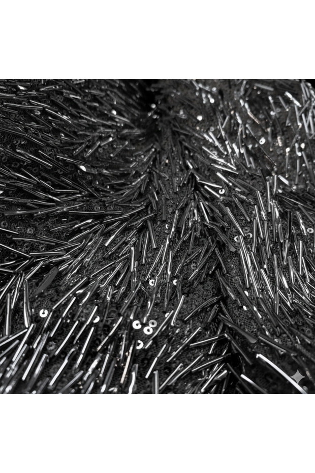 Boru işlemeli abiyelik kumaş - 2