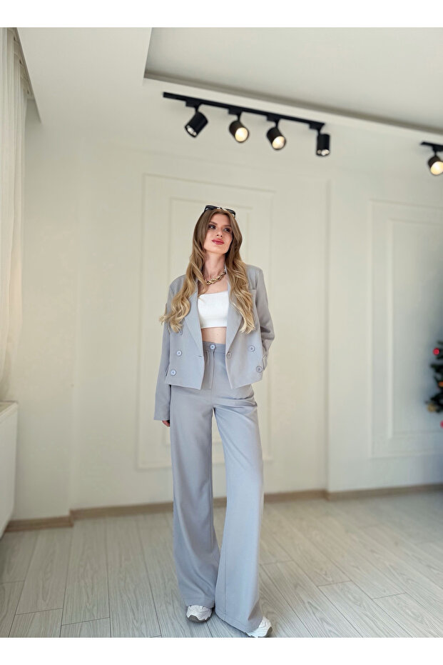 Blazer Ceket Takım - 9