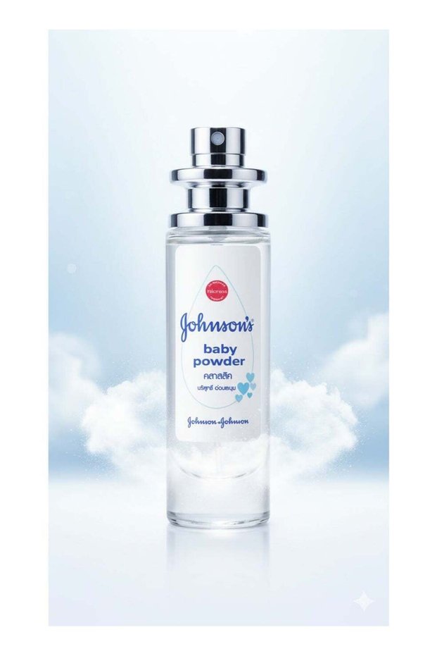 Johnson’s Baby Powder Eau de Parfum – Classic Gentle Fragrance with Long-Lasting Freshness (35mL
