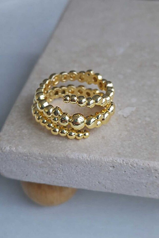 Gold Loop Ring - 2