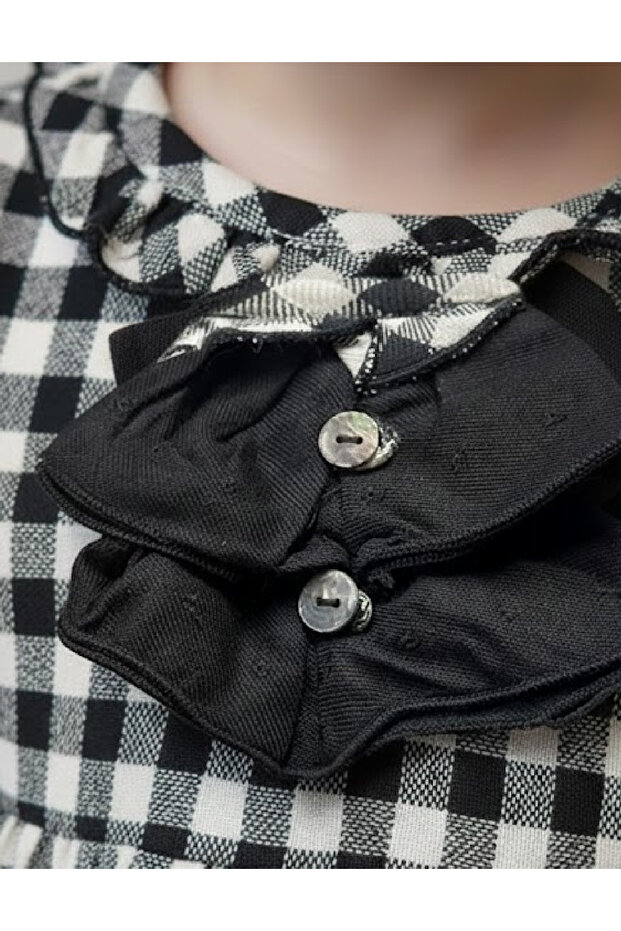 Rochie, Negru/crem - 2