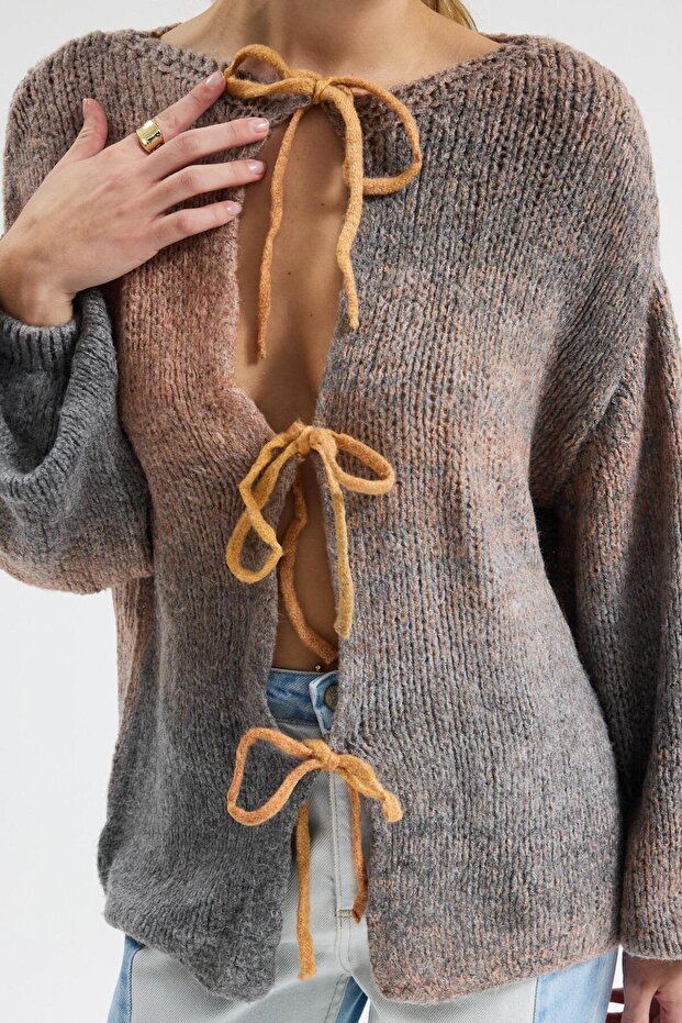 Renk Geçişli Basic Hırka 5197 - 3