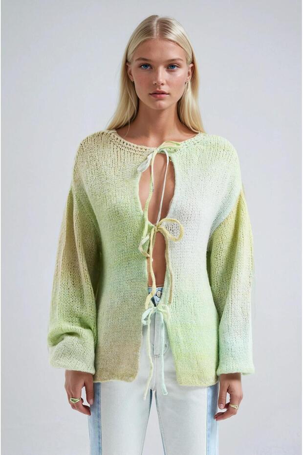 Renk Geçişli Basic Hırka 5197 - 1