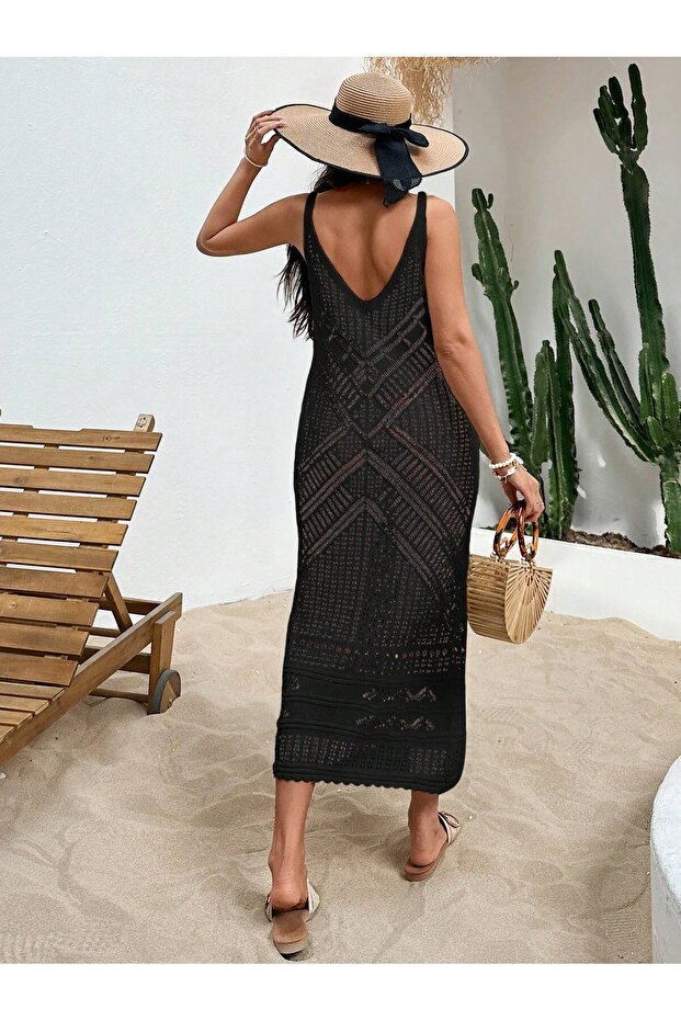 Φόρεμα παραλίας διάτρητο - 3