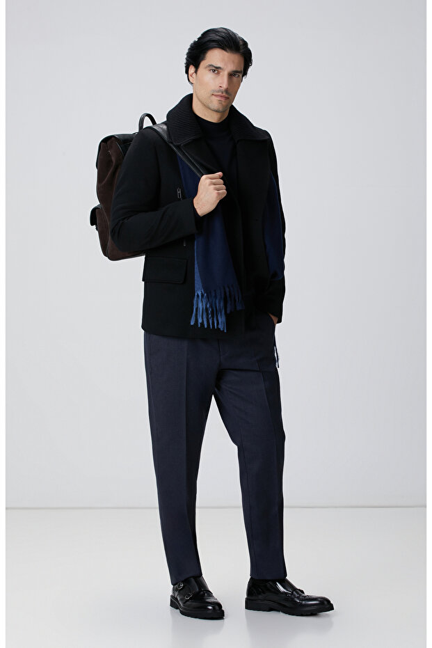 Mavi Erkek Atkı - 4