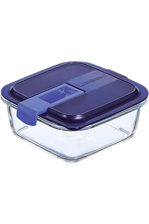 Temp Easy Box Square 76Cc Blue Lid - 1