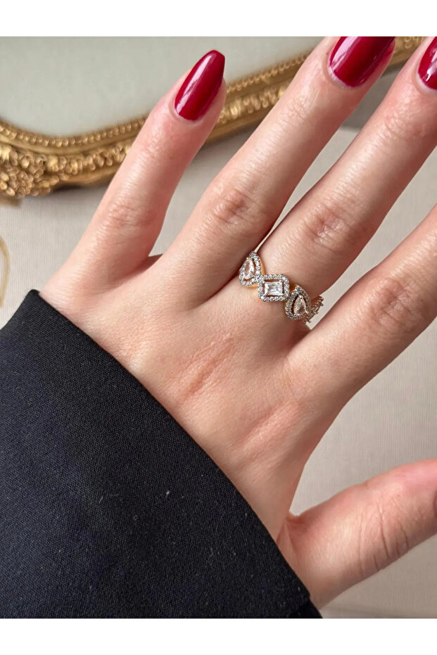 خاتم فضي بتصميم اللانهاية - 6