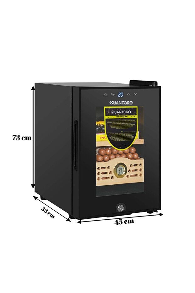 QCC-41 BLACK ELEKTRONİK HUMİDOR - 2