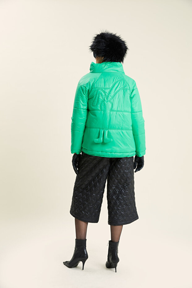 Şişme Kısa Mont - 3