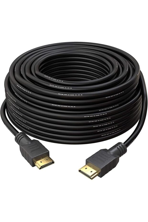 25M HDMI Cable HIGH SPEED Long Lead with Ethernet ARC 3D | Designed in the UK | Full HD 1080P Compat