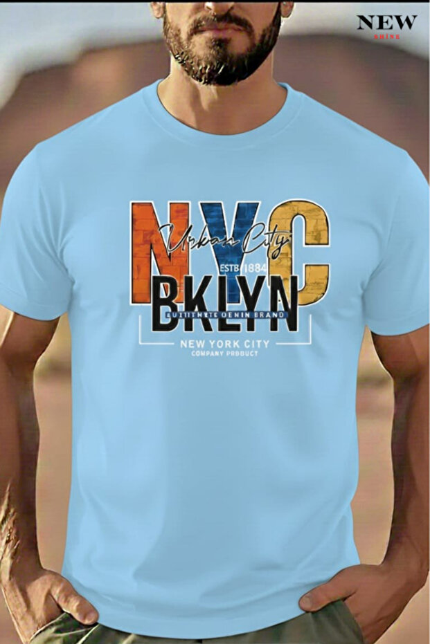 Nyc Brooklyn Printed Unisex T-Shirt