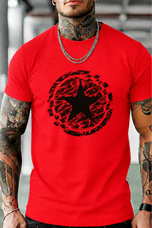 Star Printed Unisex T-Shirt