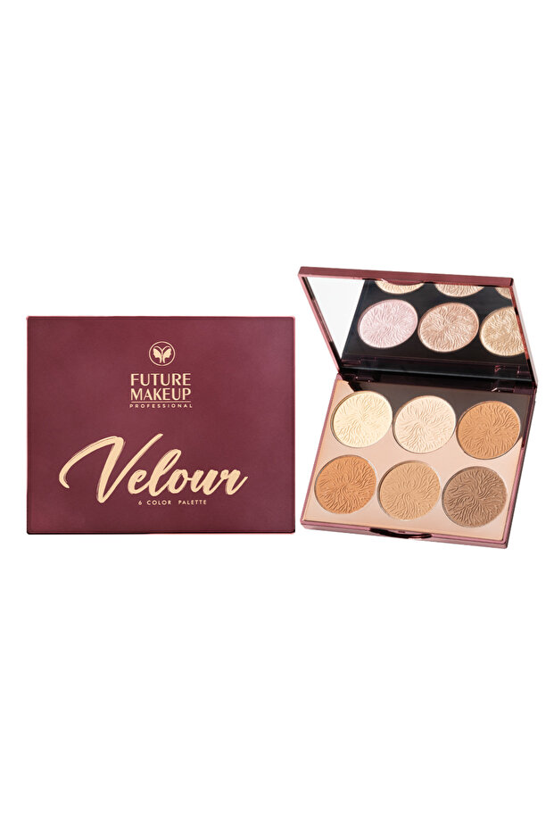 لوحة ألوان كونتور مكونة من 6 ألوان - 1