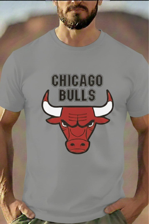 Chicago Bulls Printed Unisex T-Shirt