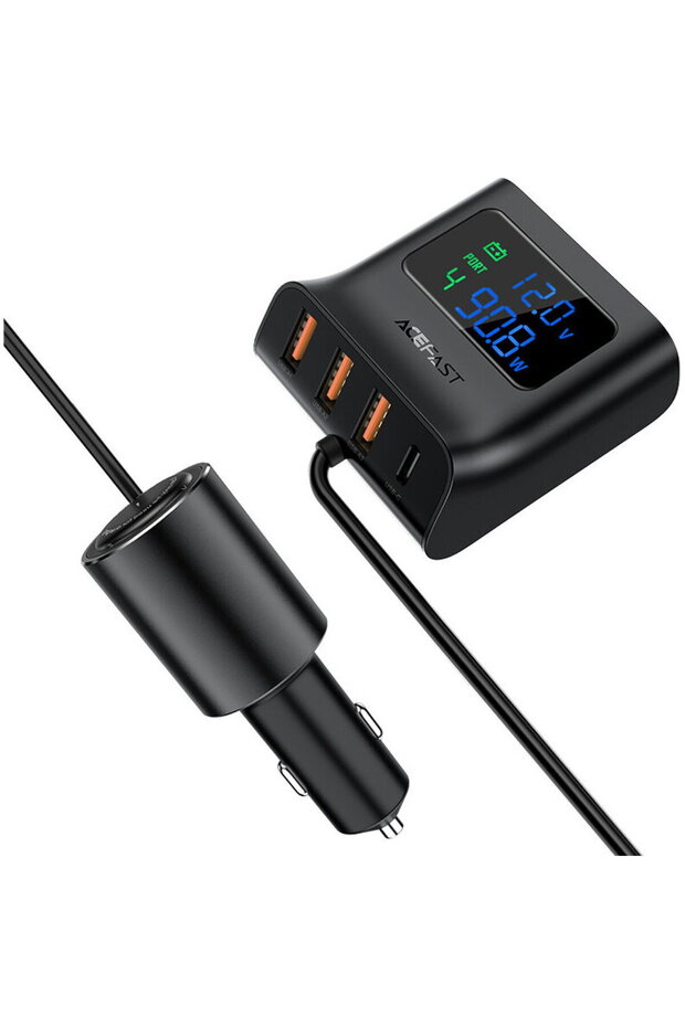 USB-C/3xUSB 90W, Negru - 5