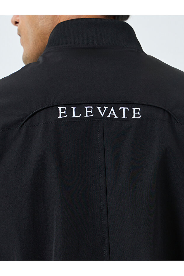 جاكيت رجالي قصة فضفاضة بقصة سادة - 5