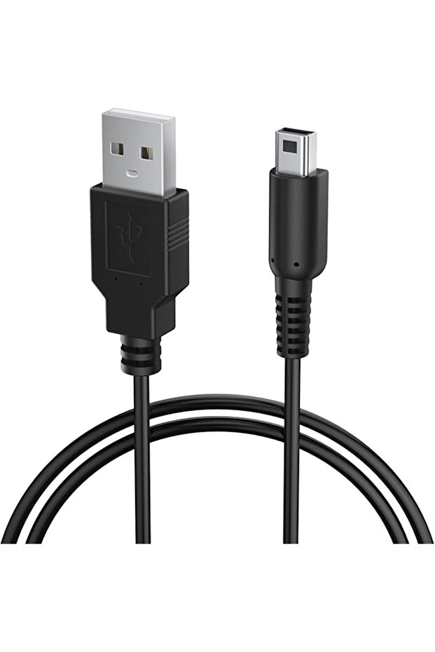 Charger for Nintendo 3DS/2DS, 1.2M Charging Cable for Nintendo 3DS/XL, New 3DS/XL (Black)