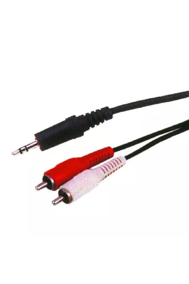 Cablu Jack 3.5 mm la 2x RCA 7.5m stereo