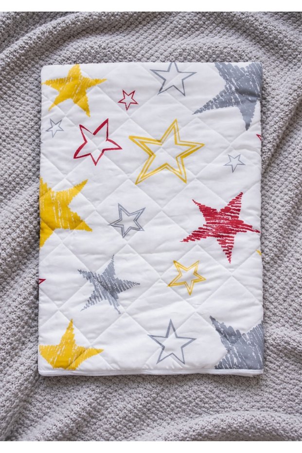 2 Pieces Quilted Stitched Yellow Red Pillow Case with Zipper 1 Piece 50*70 cm Galatasaray Göztepe Kayseri