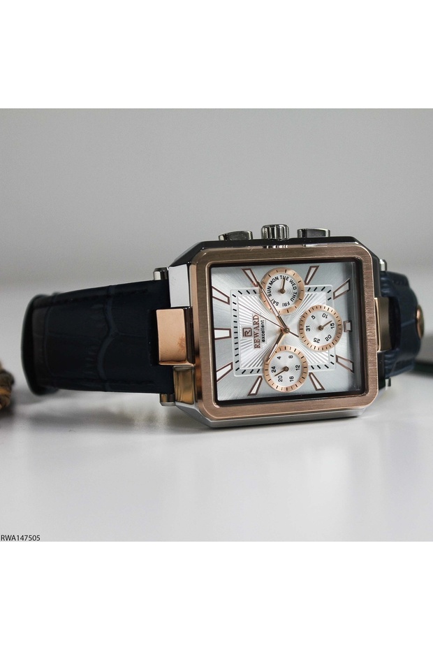 Rwa147505 Leather Band Men's Wristwatch