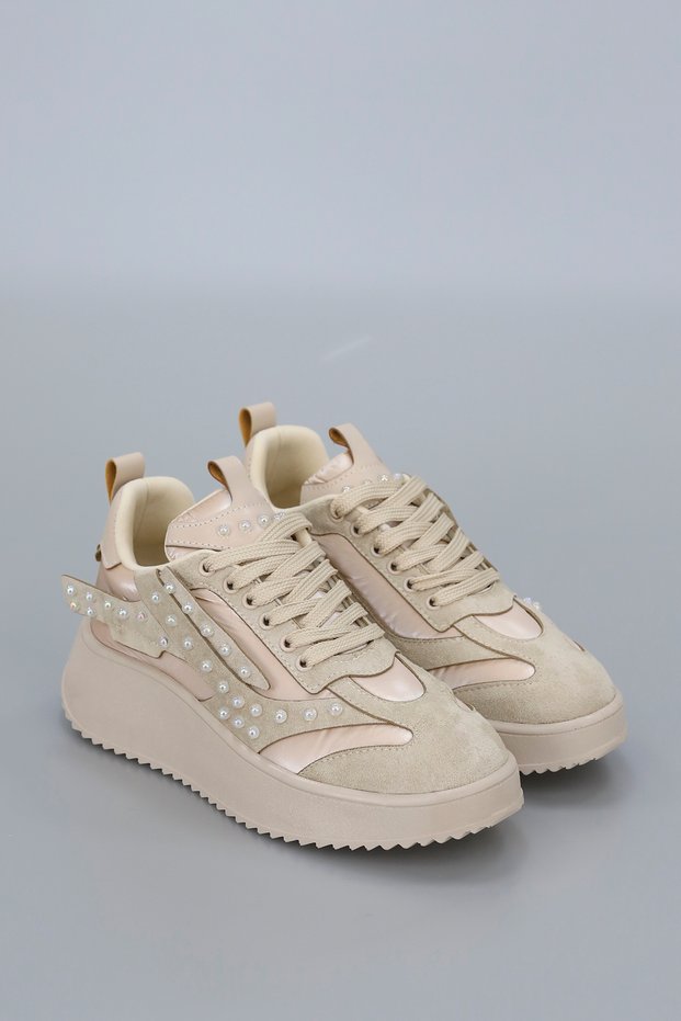 Prn 152 Troklu Lace-Up Sports Shoes