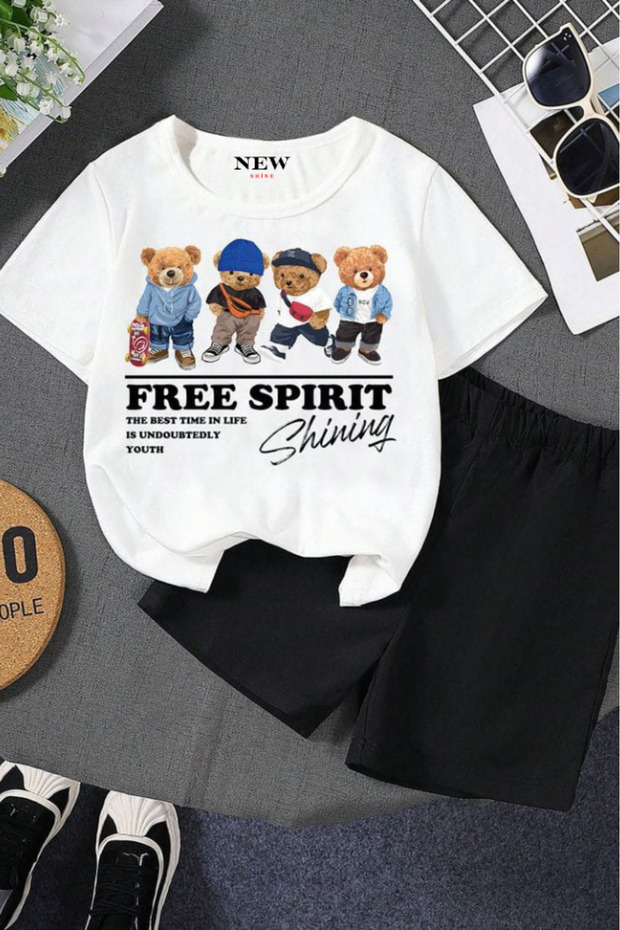 Free Spirit Printed Unisex T-Shirt