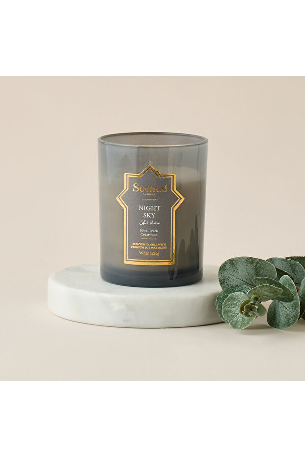شمعة معطرة برائحة سماء الليل - 226 غرام