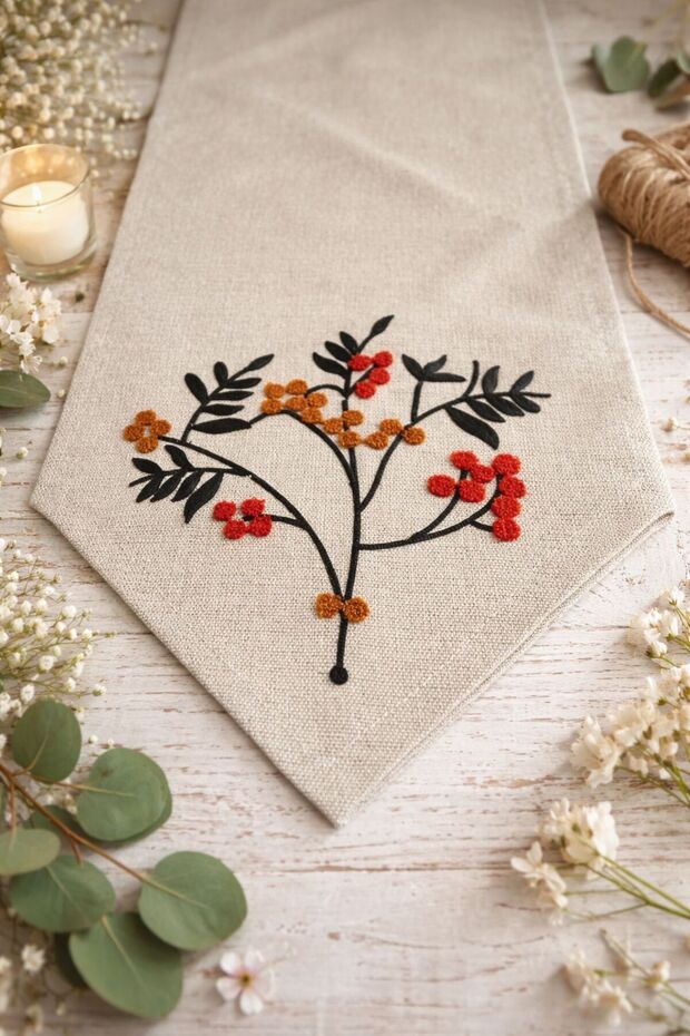 Punch işlemeli runner - 2