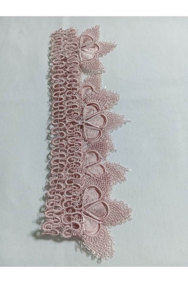 Mekik Oya Powder Color Towel Border