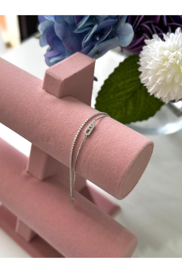 MESSİKA İKİLİ SILVER BİLEKLİK - 1