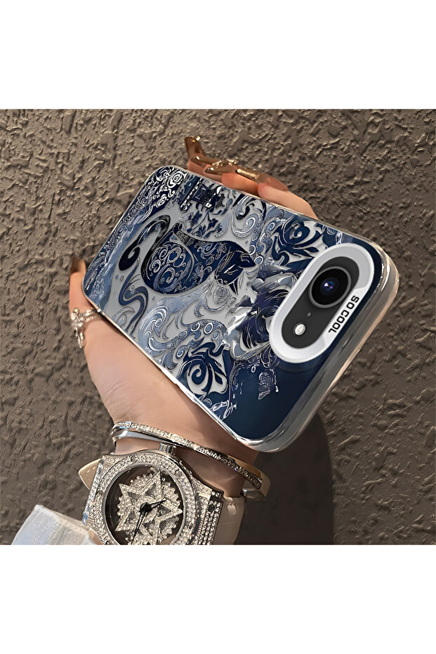 غطاء حماية متوافق مع آيفون 16e، مصنوع من السيليكون بحواف صلبة ومضاد للسقوط، بنمط كلاسيكي - 3