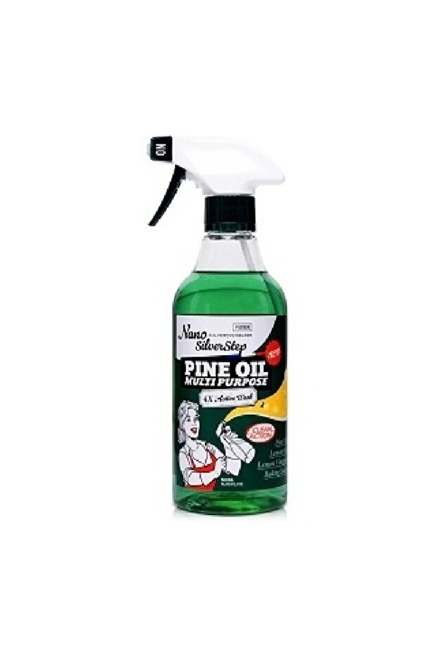 Pine Oil Multi-purpose cleaner sprayer separated from bottle & packed in the same carton