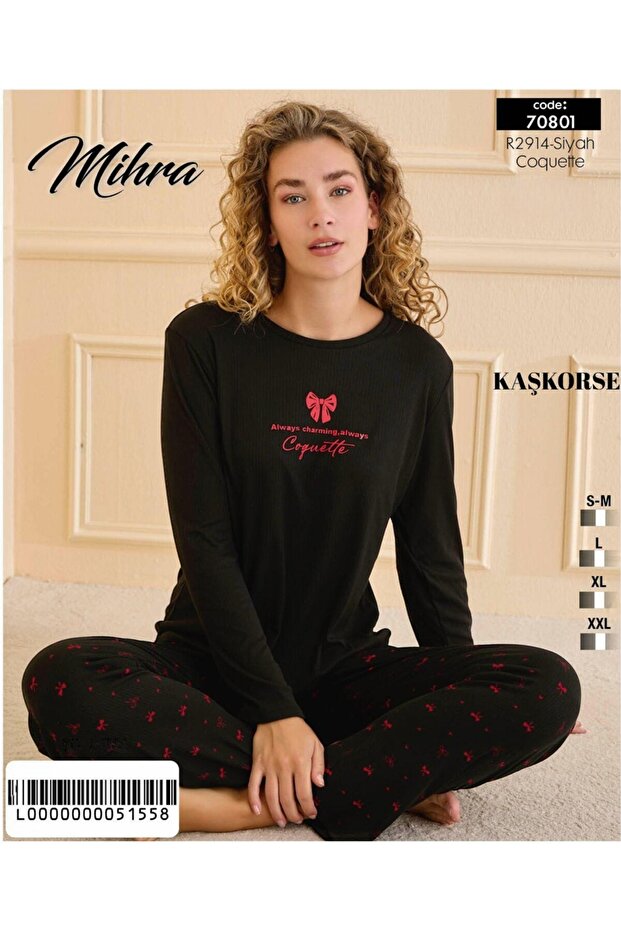 KAŞKORSE BASIC PİJAMA TAKIMI - 1