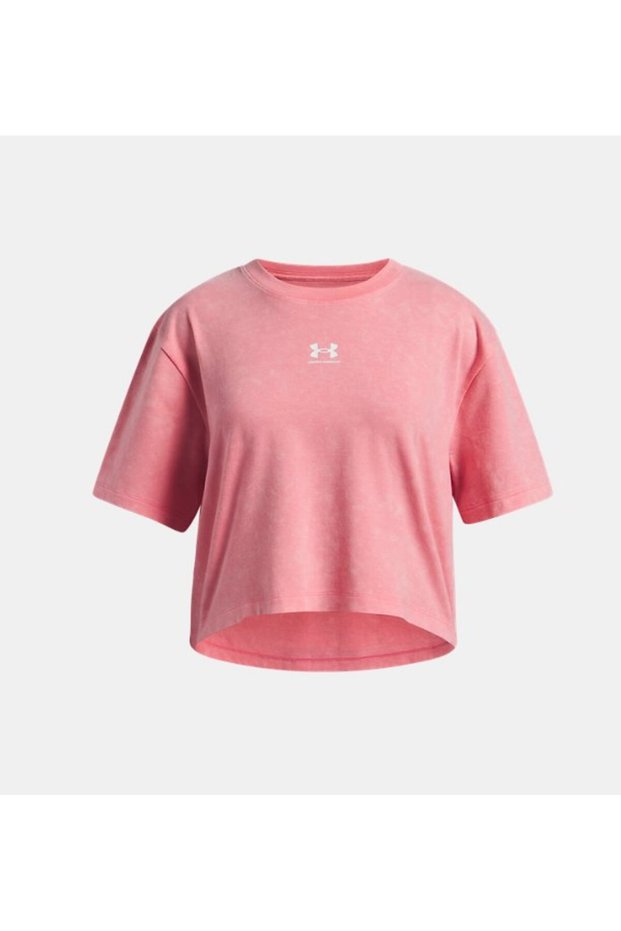 Girl's Ua Rival Wash Short Sleeve T-Shirt 6011673-600