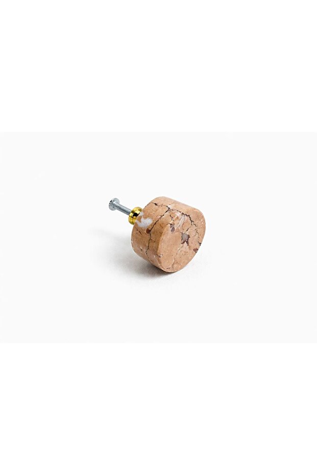 Natural Marble - Pink Marble Handle (1 Piece)