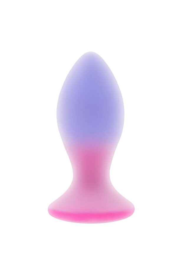 Plug anal, multicolor, 8,9 cm, 10 viteze - 2