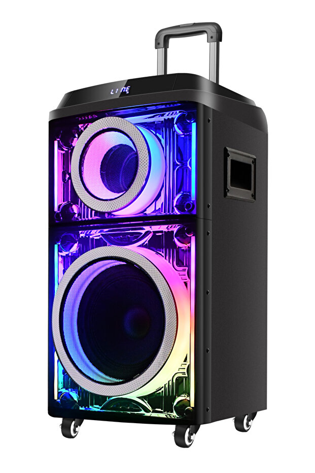 OVPS120F Taşınabilir Karaoke Bluetooth Hoparlör 120W