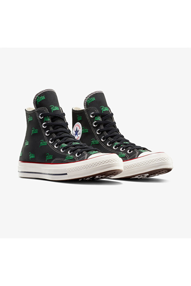 X Patta Chuck 70 Unisex Black High-Top Sneaker - 2