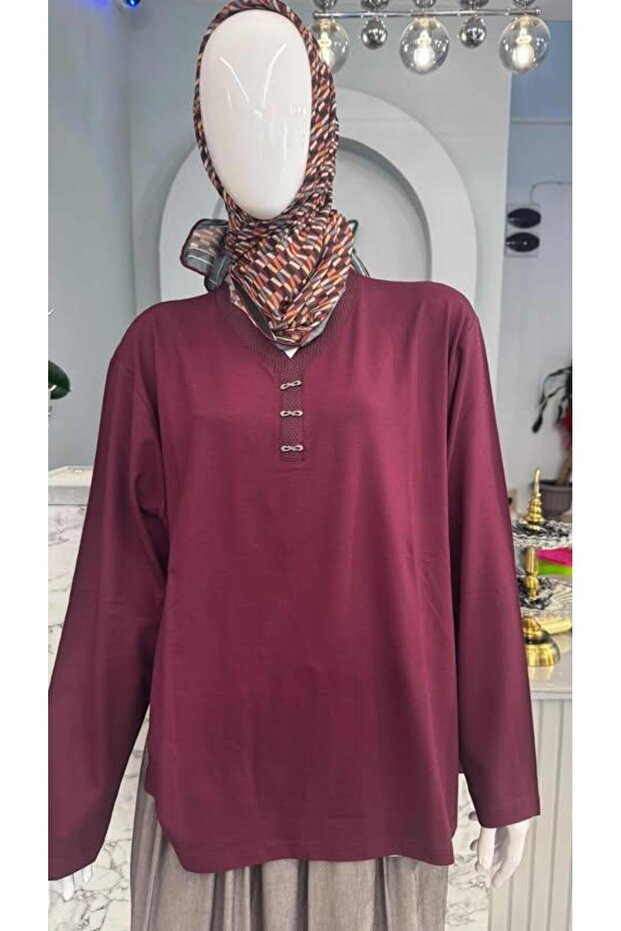 KD MERSERİZE ANNE BLUZU - 2