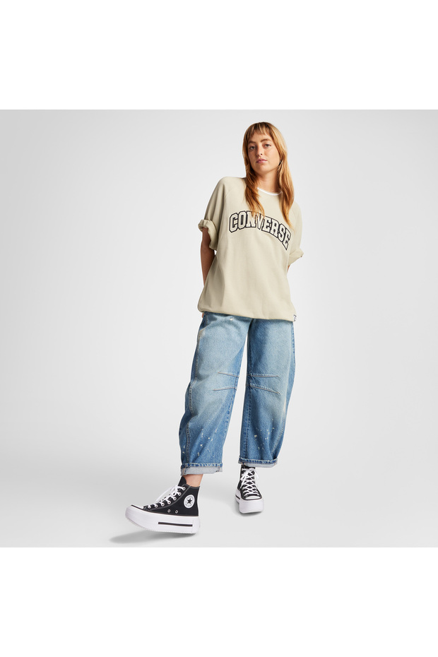 Dámské černé sneaker Chuck Taylor All Star Lift Double Stack - 8