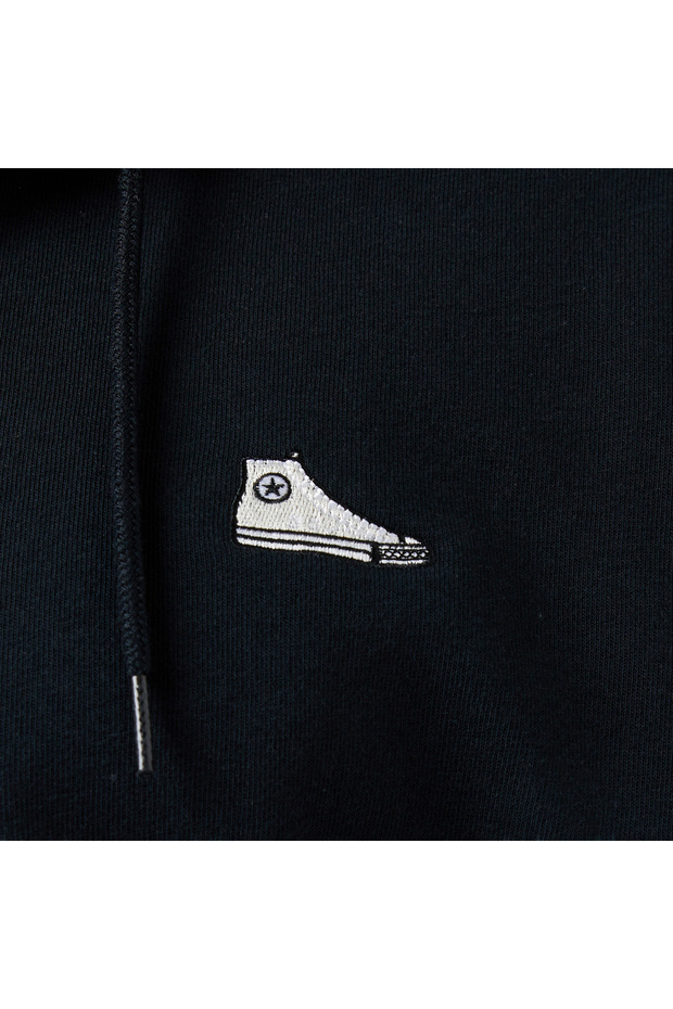 Classic Erkek Siyah Sweatshirt - 5