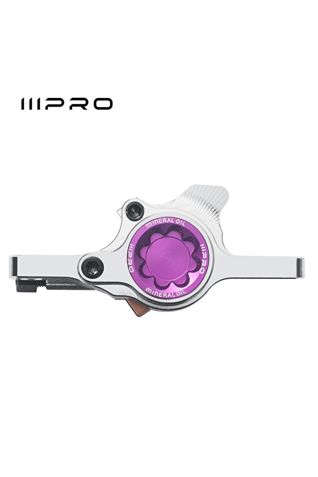 silvery IIIPRO Direct Mount Hydraulic Disc Brake Caliper - Full CNC Lightweight MTB Brake - Compatib
