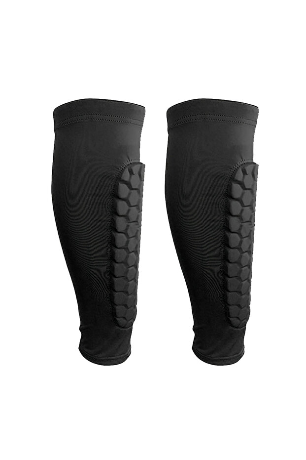M 1 pair Ski Shin Guard Sleeves Pair, EVA Padded Anti‑Shin Bang Boot Bite Relief, Impact‑Absorbing C