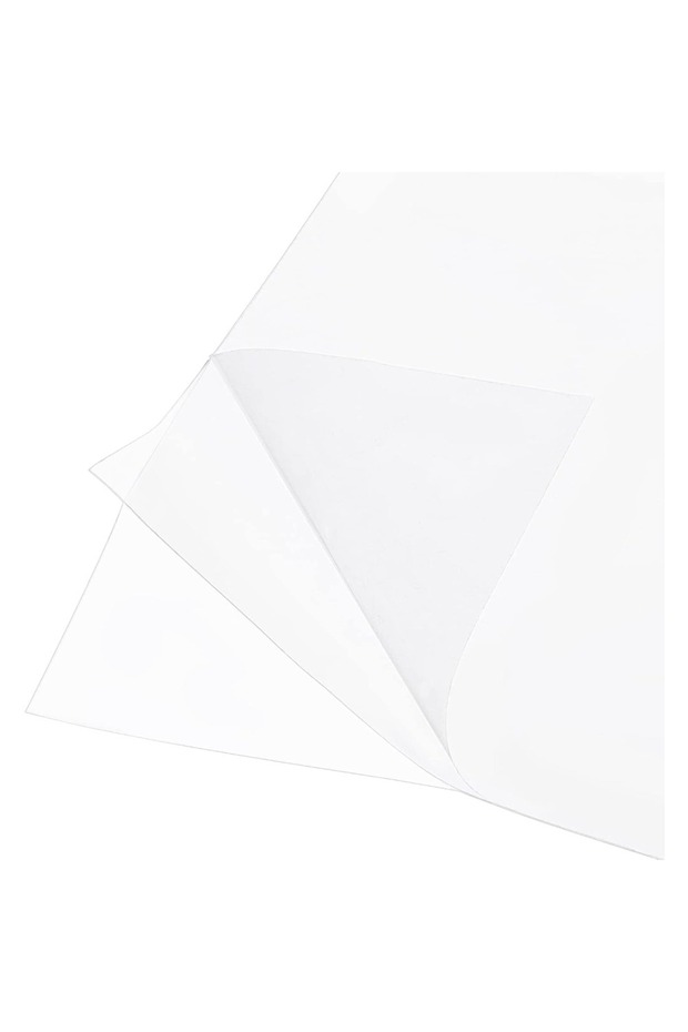 AECH09-06032 25PCS A4 Size Double Sided Tape Sheets 8.3x11.8Inch Strong PET Adhesive Tap Sheet for A