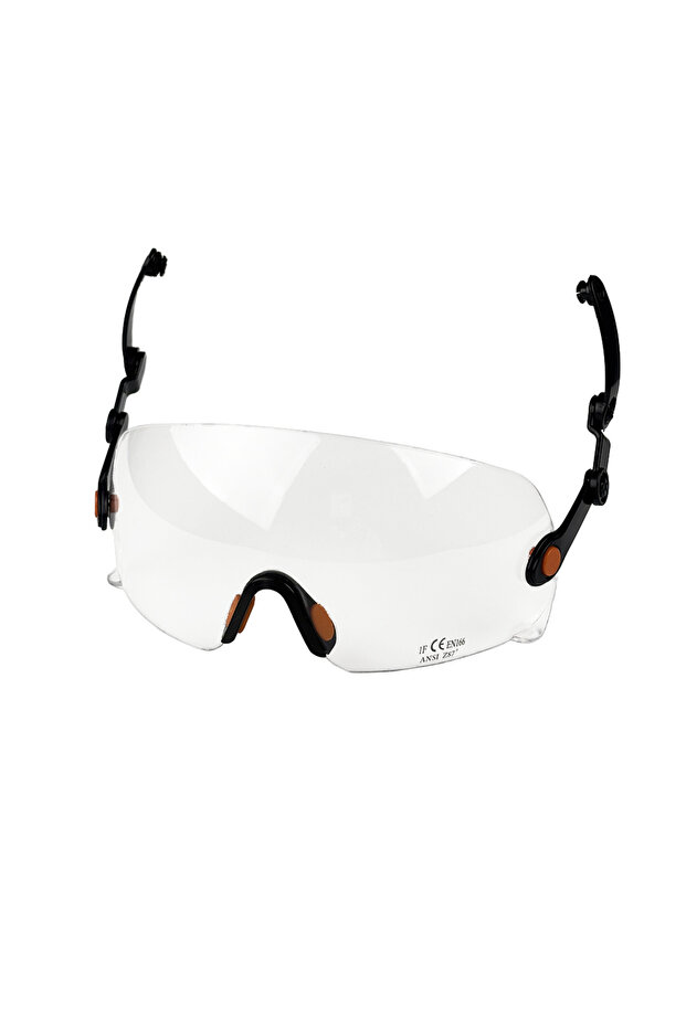 Clear Built-in Safety Goggles Replacement Accessories for CR06 CR08 Safety Helmet HD Visor With ANSI