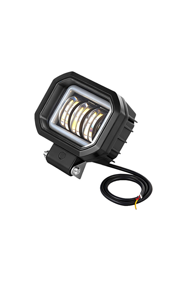 12-80V For Electric Scooter Front Lamp Led Liht Spotlight DC 12V-80V Waterproof Warning Headlight Pa