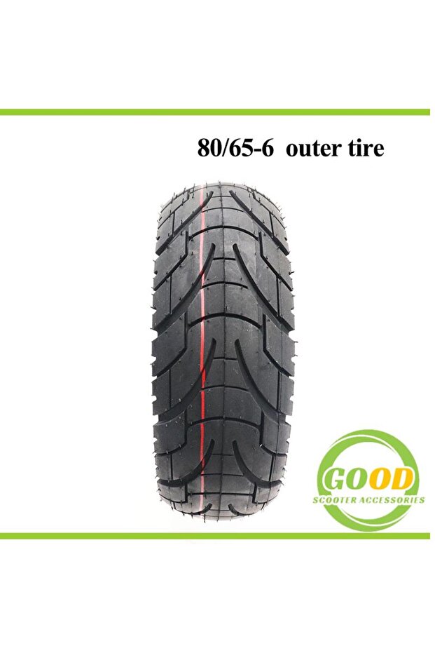80 65-6 outer tyre 80/65-6 Tires Inner Tube Outer Tyre 10x2.50/3.0 Upgrade Parts for Kugoo M4 Quick