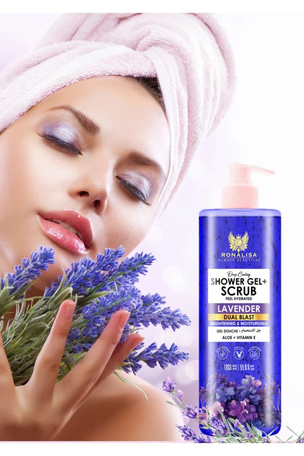 Shower Gel Scrub-Lavender
